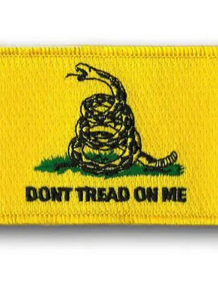 BuckUp Tactical Morale Patch Hook Gadsden DTOM Don't Tread On Me Patches 3x2".