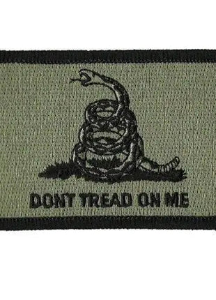 BuckUp Tactical Morale Patch Hook Gadsden DTOM Don't Tread On Me Patches 3x2".