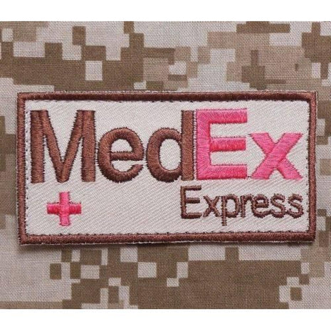 BuckUp Tactical Morale Patch Hook MedEx Express Patches 2.75".