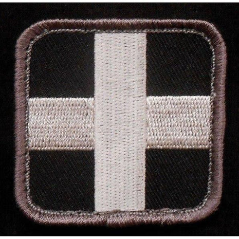 BuckUp Tactical Morale Patch Hook Medic Cross EMT Patches 2".