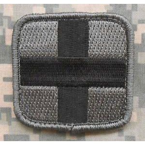 BuckUp Tactical Morale Patch Hook Medic Cross EMT Patches 2".