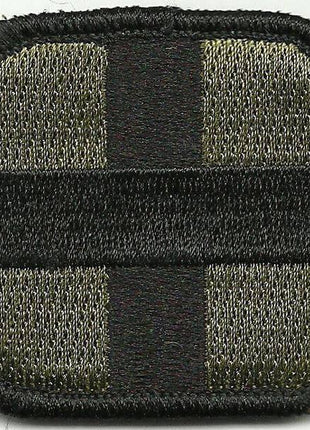 BuckUp Tactical Morale Patch Hook Medic Cross EMT Patches 2".