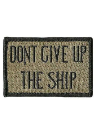 Don't Give Up The Ship Patches 3x2".