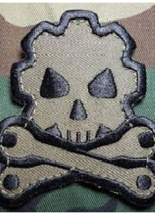 BuckUp Tactical Morale Patch Hook Death Mechanic Patches 2.5".