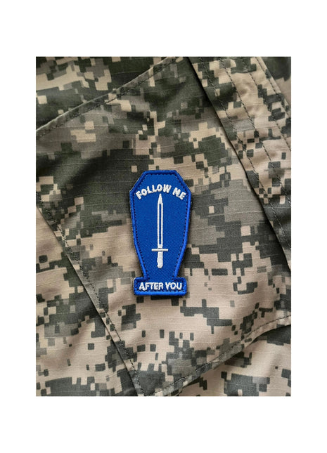 INFANTRY MORALE PATCH FOLLOW ME AFTER YOU.
