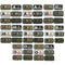 BuckUp Tactical Morale Patch Hook Blood Type A- A+ AB- AB+ B- B+ O- O+ Neg Pos.