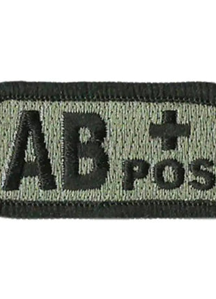 BuckUp Tactical Morale Patch Hook Blood Type A- A+ AB- AB+ B- B+ O- O+ Neg Pos - BuckUp Tactical