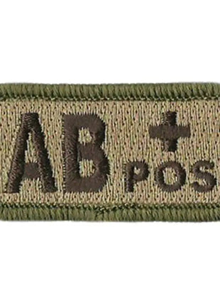 BuckUp Tactical Morale Patch Hook Blood Type A- A+ AB- AB+ B- B+ O- O+ Neg Pos - BuckUp Tactical