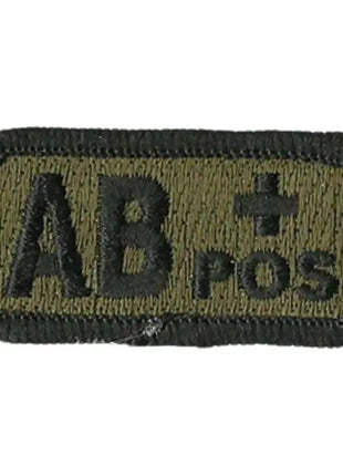 BuckUp Tactical Morale Patch Hook Blood Type A- A+ AB- AB+ B- B+ O- O+ Neg Pos - BuckUp Tactical
