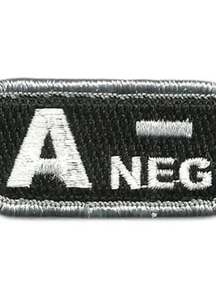 BuckUp Tactical Morale Patch Hook Blood Type A- A+ AB- AB+ B- B+ O- O+ Neg Pos - BuckUp Tactical