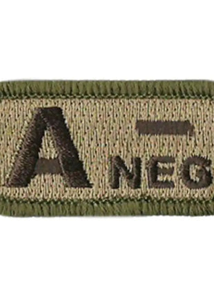 BuckUp Tactical Morale Patch Hook Blood Type A- A+ AB- AB+ B- B+ O- O+ Neg Pos - BuckUp Tactical