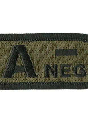 BuckUp Tactical Morale Patch Hook Blood Type A- A+ AB- AB+ B- B+ O- O+ Neg Pos - BuckUp Tactical
