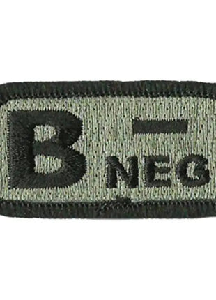 BuckUp Tactical Morale Patch Hook Blood Type A- A+ AB- AB+ B- B+ O- O+ Neg Pos - BuckUp Tactical