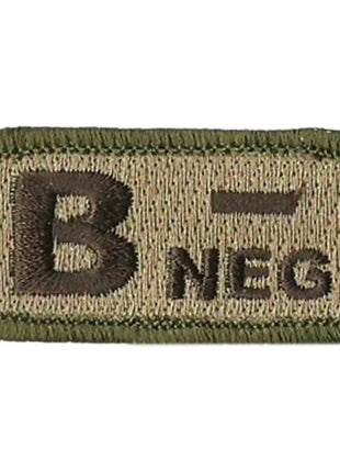 BuckUp Tactical Morale Patch Hook Blood Type A- A+ AB- AB+ B- B+ O- O+ Neg Pos - BuckUp Tactical