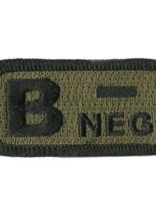 BuckUp Tactical Morale Patch Hook Blood Type A- A+ AB- AB+ B- B+ O- O+ Neg Pos - BuckUp Tactical