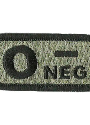 BuckUp Tactical Morale Patch Hook Blood Type A- A+ AB- AB+ B- B+ O- O+ Neg Pos - BuckUp Tactical