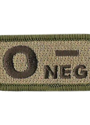 BuckUp Tactical Morale Patch Hook Blood Type A- A+ AB- AB+ B- B+ O- O+ Neg Pos - BuckUp Tactical