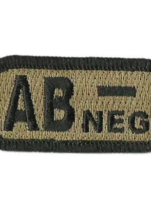 BuckUp Tactical Morale Patch Hook Blood Type A- A+ AB- AB+ B- B+ O- O+ Neg Pos - BuckUp Tactical