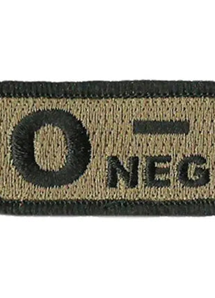 BuckUp Tactical Morale Patch Hook Blood Type A- A+ AB- AB+ B- B+ O- O+ Neg Pos - BuckUp Tactical