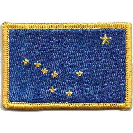 BuckUp Tactical Morale Patch Hook Alaska Juneau State Patches 3x2".