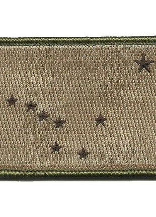 BuckUp Tactical Morale Patch Hook Alaska Juneau State Patches 3x2".