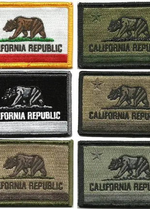 BuckUp Tactical Morale Patch Hook California Sacramento State Patches 3x2".