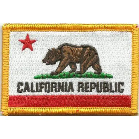 BuckUp Tactical Morale Patch Hook California Sacramento State Patches 3x2".