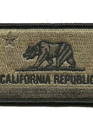 BuckUp Tactical Morale Patch Hook California Sacramento State Patches 3x2".