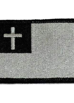 BuckUp Tactical Morale Patch Hook Christian Flag Patches 3x2".