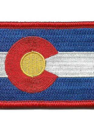 BuckUp Tactical Morale Patch Hook Colorado Denver State Patches 3x2".