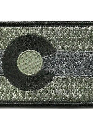 BuckUp Tactical Morale Patch Hook Colorado Denver State Patches 3x2".