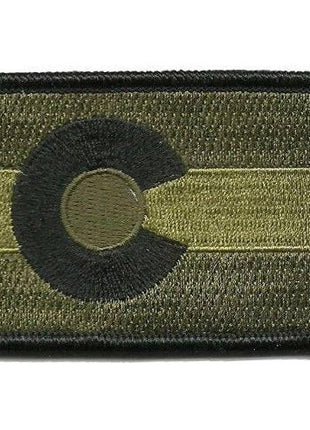 BuckUp Tactical Morale Patch Hook Colorado Denver State Patches 3x2".