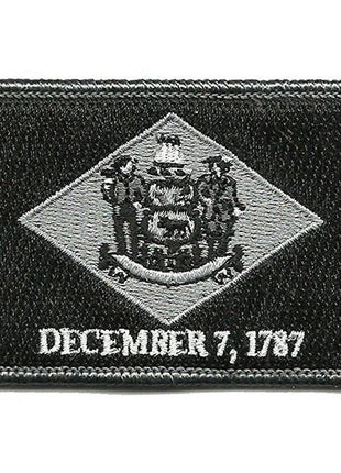 BuckUp Tactical Morale Patch Hook Delaware Dover State Patches 3x2".