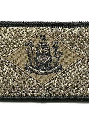 BuckUp Tactical Morale Patch Hook Delaware Dover State Patches 3x2".
