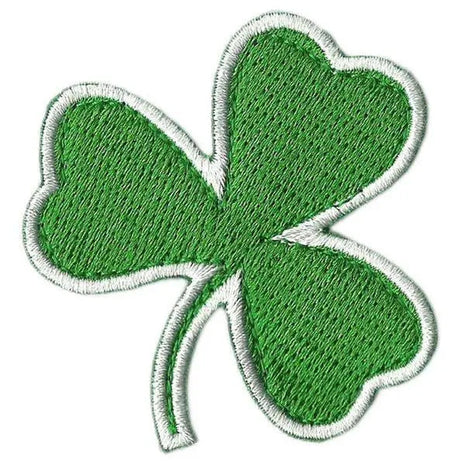 BuckUp Tactical Morale Patch Hook Die Cut Clover Patches 2".