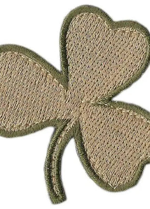BuckUp Tactical Morale Patch Hook Die Cut Clover Patches 2".