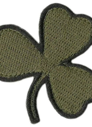 BuckUp Tactical Morale Patch Hook Die Cut Clover Patches 2".