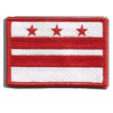 BuckUp Tactical Morale Patch Hook District of Columbia State Patches 3x2".