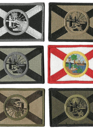 BuckUp Tactical Morale Patch Hook Florida Tallahassee State Patches 3x2".