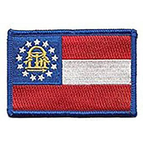 BuckUp Tactical Morale Patch Hook Georgia Atlanta State Patches 3x2".