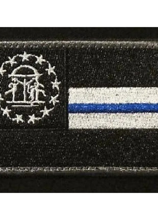 BuckUp Tactical Morale Patch Hook Georgia Atlanta State Patches 3x2".