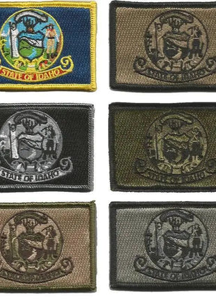 BuckUp Tactical Morale Patch Hook Idaho Boise State Patches 3x2".