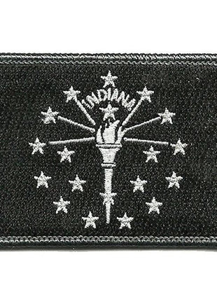BuckUp Tactical Morale Patch Hook Indiana Indianapolis State Patches 3x2".