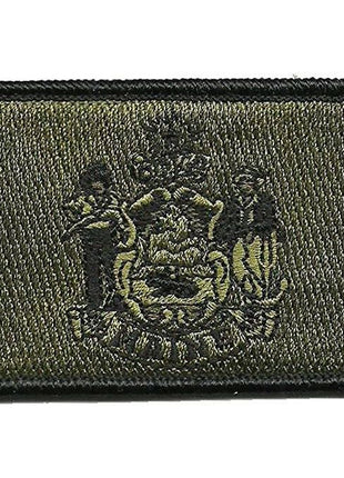 BuckUp Tactical Morale Patch Hook Maine Augusta State Patches 3x2".