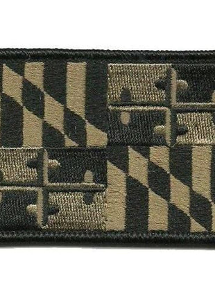 BuckUp Tactical Morale Patch Hook Maryland Annapolis State Patches 3x2".