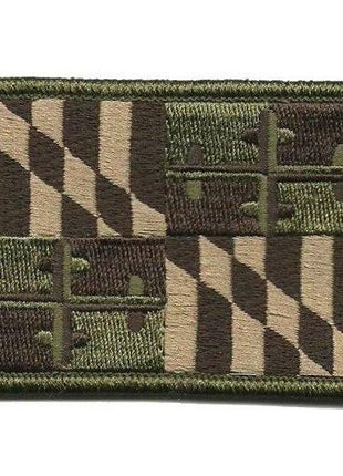 BuckUp Tactical Morale Patch Hook Maryland Annapolis State Patches 3x2".