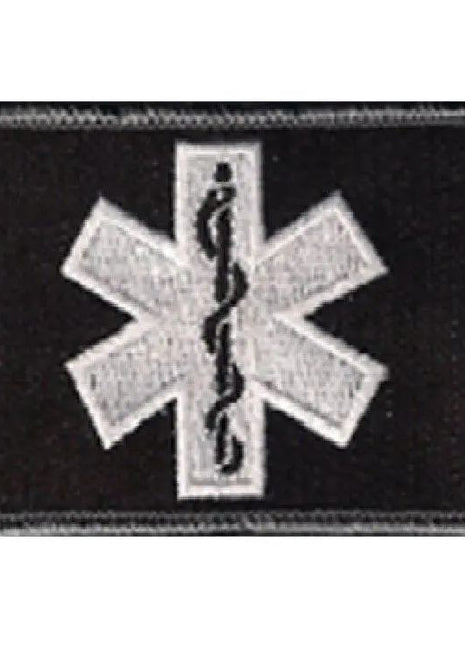 BuckUp Tactical Morale Patch Hook Medic EMT Patches 2x3".
