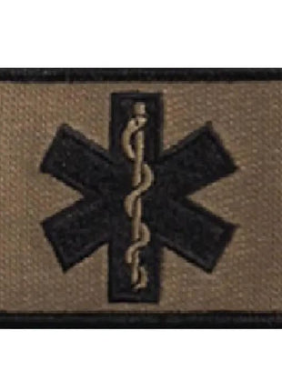 BuckUp Tactical Morale Patch Hook Medic EMT Patches 2x3".