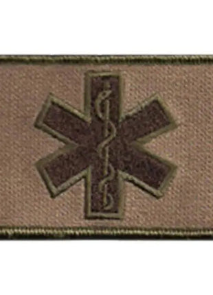 BuckUp Tactical Morale Patch Hook Medic EMT Patches 2x3".