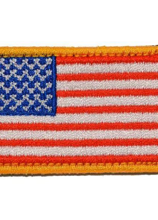BuckUp Tactical Morale Patch Hook MINI USA US Flag Forward Facing Patches 2x1".